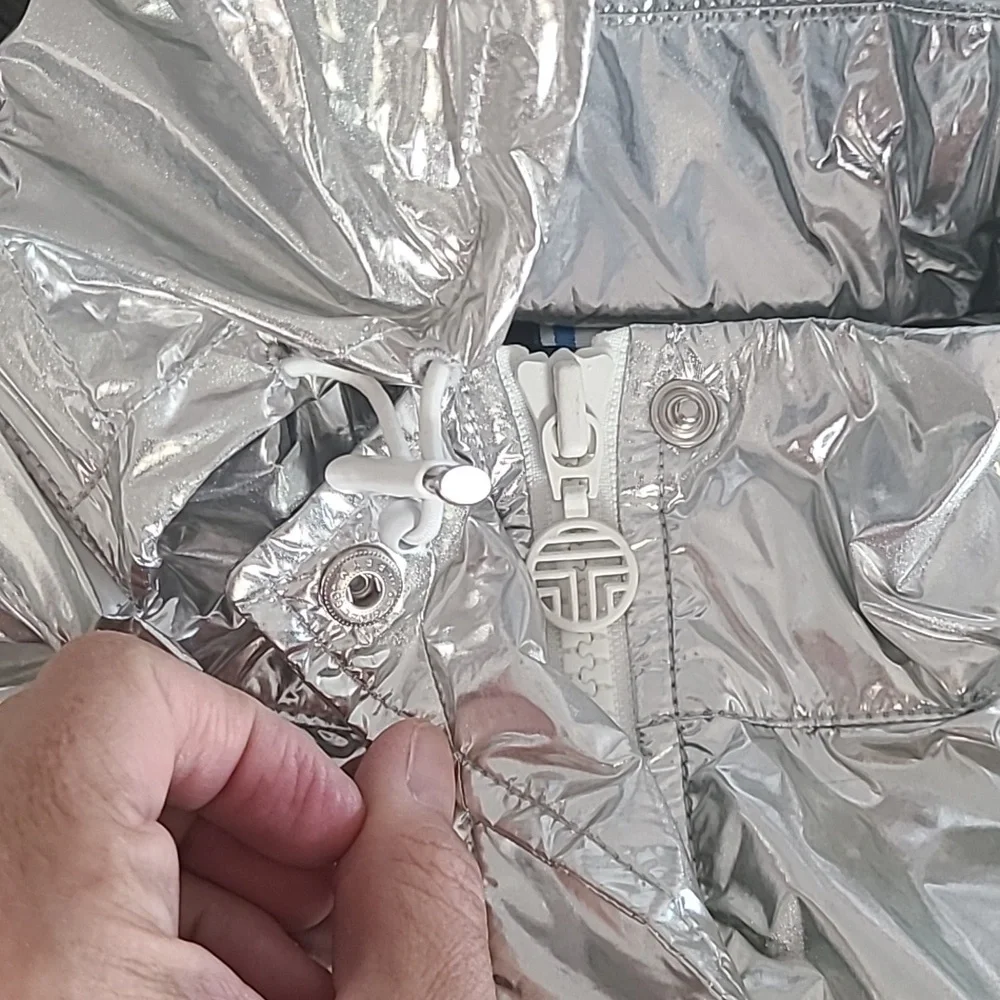 Tory Sport Metallic Windbreaker